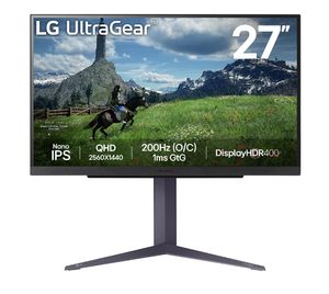 LG ULTRAGEAR 27GS85Q-B 27 INCH IPS QHD 180HZ /OC 200HZ 1MS *จอคอมพิวเตอร์