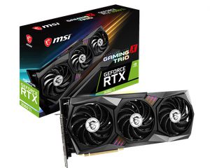 MSI RTX 3060Ti GAMING X TRIO LHR 8GB GDDR6 *การ์ดจอ