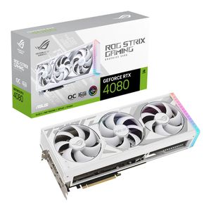 ASUS ROG STRIX GEFORCE RTX 4080 16GB GDDR6X WHITE OC EDITION *การ์ดจอ