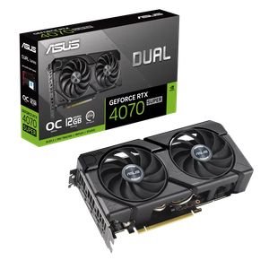 ASUS DUAL GEFORCE RTX 4070 SUPER OC EVO 12GB GDDR6X *การ์ดจอ