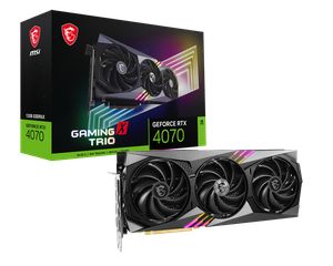 MSI GEFORCE RTX 4070 GAMING X TRIO 12GB GDDR6X *การ์ดจอ