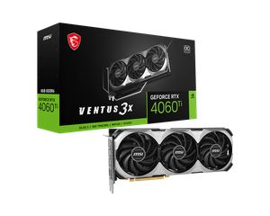 MSI GEFORCE RTX 4060 TI VENTUS 3X E OC 8GB GDDR6 *การ์ดจอ