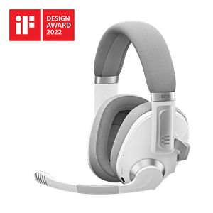 EPOS H3PRO HYBRID WIRELESS CLOSE ACOUSTIC GAMING HEADSET WHITE *หูฟังเกมมิ่ง