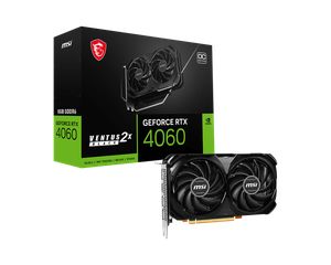 MSI GEFORCE RTX 4060 VENTUS 2X BLACK OC 8GB GDDR6 *การ์ดจอ