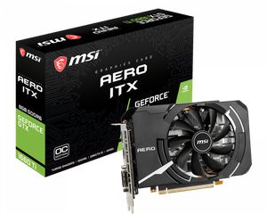 MSI GTX 1660TI AERO ITX OC 6GB GDDR6 *การ์ดจอ