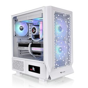 THERMALTAKE CERES 330 TG SNOW ARGB MID TOWER CHASSIS *เคส