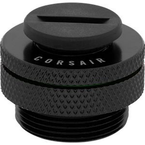 CORSAIR HYDRO X SERIES XF FILL PORT — BLACK *ฟิตติ้ง