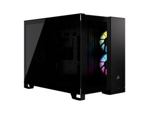 CORSAIR ICUE LINK 2500X RGB TEMPERED GLASS MICRO ATX BLACK *เคส