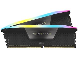 CORSAIR VENGEANCE RGB DDR5 64GB (2x32GB) 5600MHz C40 BLACK *แรม