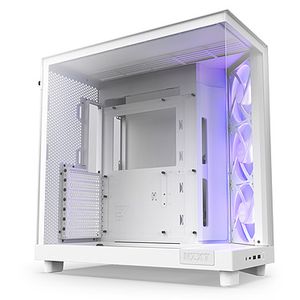 NZXT H6 FLOW MID TOWER AIRFLOW RGB WHITE *เคส