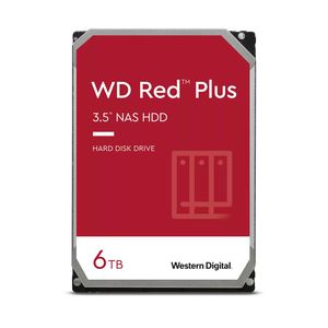 WESTERN WD RED PLUS NAS 3.5-INCH 6TB SATA3 256MB *ฮาร์ดดิส