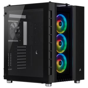 CORSAIR CRYSTAL 680X RGB TEMPER GLASS -BLACK *เคส