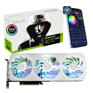 GALAX GEFORCE RTX 4070 SUPER EX GAMER 12GB GDDR6X WHITE *การ์ดจอ