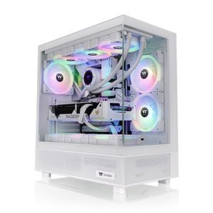 THERMALTAKE VIEW 270 TG ARGB SNOW MIDTOWER CHASSIS *เคส