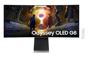 SAMSUNG ODYSSEY G8 G85SD LS34DG850SEXXT 34 INCH OLED UWQHD 175HZ 0.03MS CURVED *จอคอมพิวเตอร์