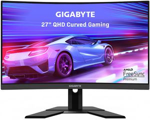 GIGABYTE G27QC-A 27 INCH VA 1MS 165HZ ADAPTIVE-SYNC® CURVE *จอคอมพิวเตอร์