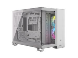 CORSAIR ICUE LINK 2500X RGB TEMPERED GLASS MICRO ATX WHITE *เคส