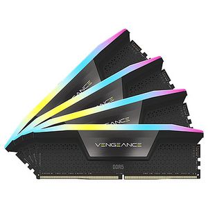 CORSAIR VENGEANCE RGB DDR5 96GB (4x24GB) 6000MHz C30 BLACK *แรม