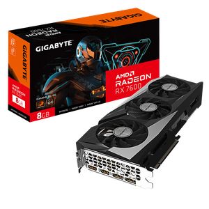 GIGABYTE RADEON RX 7600 GAMING OC 8GB GDDR6 *การ์ดจอ