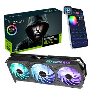 GALAX GEFORCE RTX 4070 SUPER EX GAMER 12GB GDDR6X BLACK *การ์ดจอ