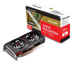 SAPPHIRE PULSE AMD RADEON RX 7600 GAMING OC 8GB GDDR6 *การ์ดจอ