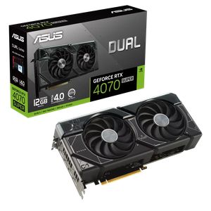 ASUS DUAL GEFORCE RTX 4070 SUPER 12GB GDDR6X *การ์ดจอ