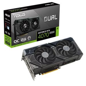 ASUS DUAL GEFORCE RTX 4070 SUPER OC 12GB GDDR6X *การ์ดจอ