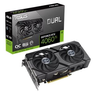 ASUS DUAL GEFORCE RTX 4060 TI  EVO OC EDITION 8GB GDDR6 *การ์ดจอ