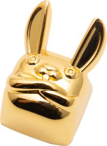 LOGA METALLIC KEYCAP SERIES: RABBOT (YEAR OF THE RABBIT) GOLD *คีย์แคป