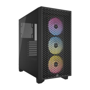 CORSAIR 3000D RGB AIRFLOW TEMPERED GLASS -BLACK *เคส