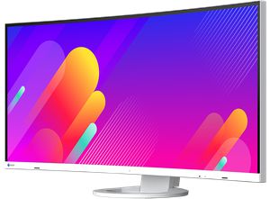 EIZO FlexScan EV3895 37.5 INCH IPS CURVED ULTRAWIDE UWQHD USB TYPE-C WITH STAND WHITE *จอคอมพิวเตอร์