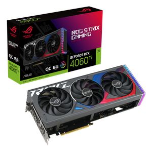 ASUS ROG STRIX GEFORCE RTX 4060 TI OC EDITION 8GB GDDR6 *การ์ดจอ