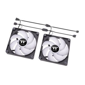 THERMALTAKE CT140 ARGB SYNC PC COOLING FAN BLACK (2-FAN PACK) *พัดลม