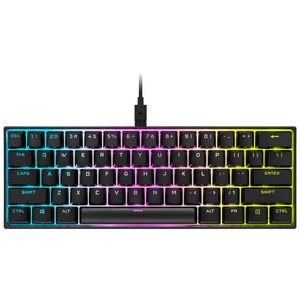 CORSAIR K65 RGB MINI MECHANICAL CHERRY MX SPEED -BLACK (ENG) *คีย์บอร์ดเกมมิ่ง