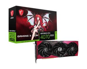 MSI GEFORCE RTX 4070 SUPER GAMING X SLIM MLG 12GB GDDR6X *การ์ดจอ