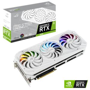 ASUS ROG STRIX RTX 3090 OC 24GB GDDR6X WHITE EDITION *การ์ดจอ