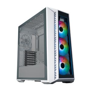 COOLER MASTER MASTERBOX 520 WHITE ARGB *เคส