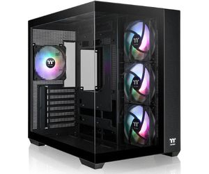 THERMALTAKE VIEW 380 TG ARGB BLACK MID CHASSIS *เคส