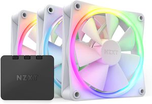 NZXT F120 RGB 120MM WHITE TRIPLE PACK *พัดลม