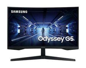 SAMSUNG ODYSSEY G5 LC27G55TQWEXXT 27 INCH WQHD 144HZ CURVED GAMING *จอคอมพิวเตอร์