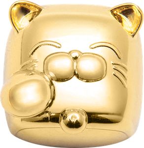 LOGA MANEKI NEKO GOLDEN KEYCAP *คีย์แคป