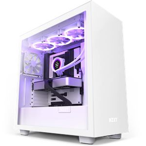 NZXT H7 MID-TOWER MATTE WHITE *เคส