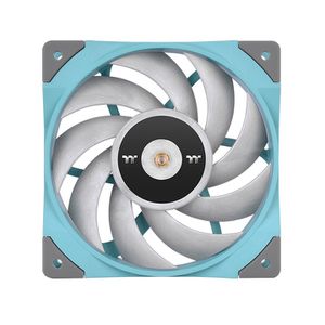 THERMALTAKE TOUGHFAN 12 TURQUOISE HIGH STATIC PRESSURE RADIATOR FAN (SINGLE PACK) *พัดลม