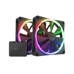 NZXT F140 RGB 140MM BLACK TWIN PACK *พัดลม