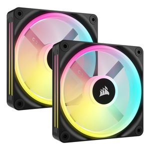 CORSAIR ICUE LINK QX140 RGB 140MM PWM STARTER KIT DUO FAN *พัดลม