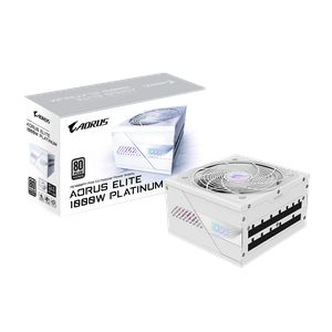 AORUS ELITE P1000W 80 PLUS PLATINUM ICE *พาวเวอร์ซัพพลาย