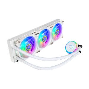 COOLER MASTER MASTERLIQUID PL360 FLUX (120 X 3) WHITE *ชุดน้ำปิด