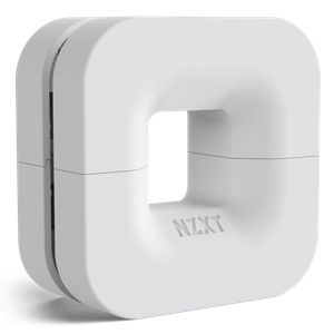 NZXT PUCK CABLE MANAGEMENT AND HEADSET MOUNT WHITE *ที่แขวนหูฟัง