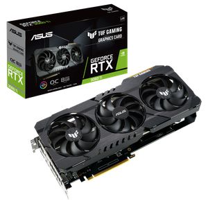 ASUS TUF RTX 3060Ti OC V2 LHR GAMING 8GB GDDR6 *การ์ดจอ