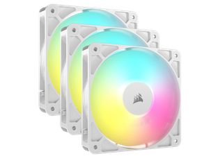 CORSAIR RS120 ARGB 120MM PWM TRIPLE FAN WHITE *พัดลม